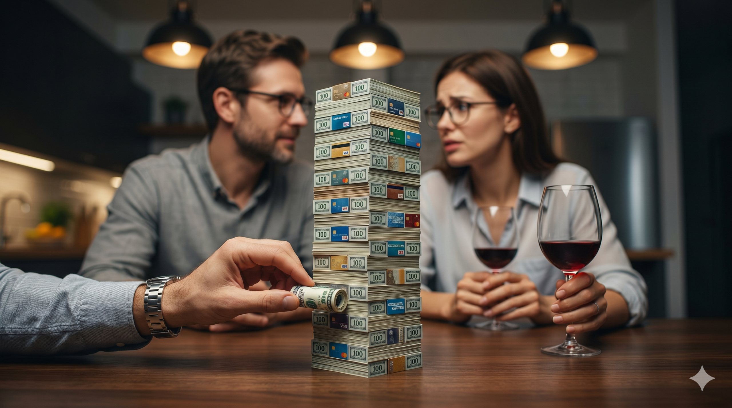 Discover why smart people choose financially incompatible partners. Learn about unconscious money scripts, the "love brain," and why opposites don't always balance.
